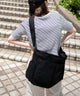 立体ポケットキャンバスショルダー/ブラック