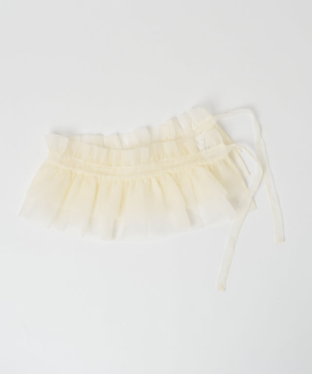 オーガンジーオフホワイト(柄４)