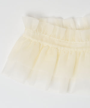 オーガンジーオフホワイト(柄４)