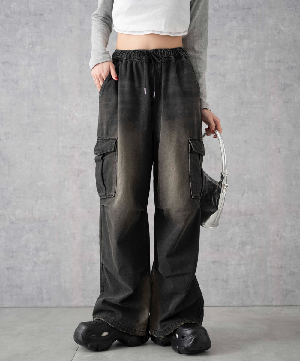 スミクロ(ブラックオーバーダイ)　モデル:161cm M着用