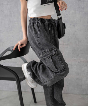 グレー(ブラックケミカル）　モデル:161cm M着用