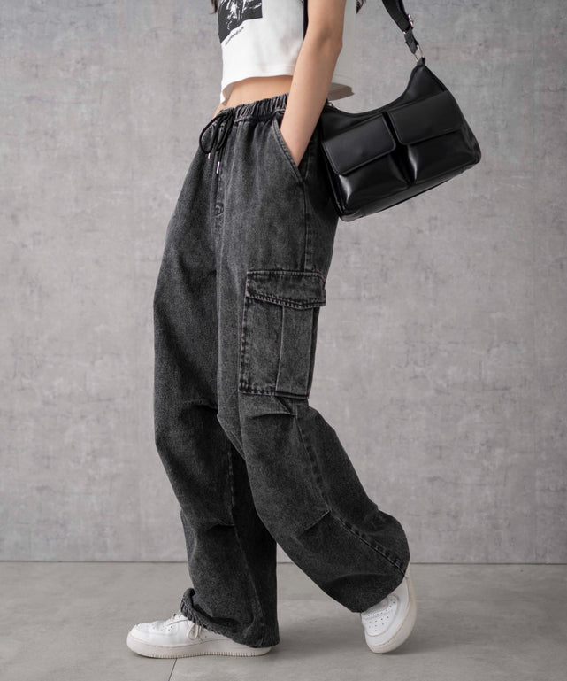 グレー(ブラックケミカル）　モデル:161cm M着用