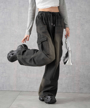 スミクロ(ブラックオーバーダイ)　モデル:161cm M着用