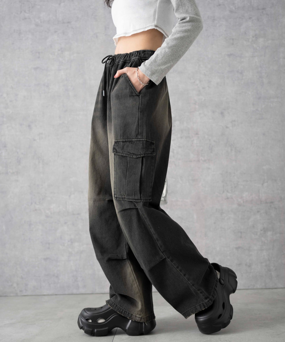 スミクロ(ブラックオーバーダイ)　モデル:161cm M着用