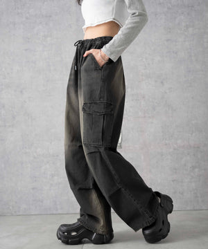 スミクロ(ブラックオーバーダイ)　モデル:161cm M着用