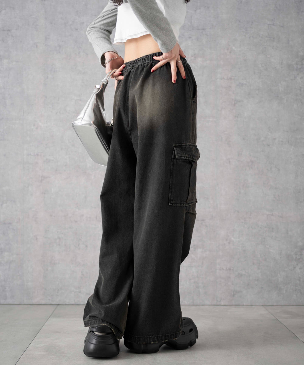 スミクロ(ブラックオーバーダイ)　モデル:161cm M着用