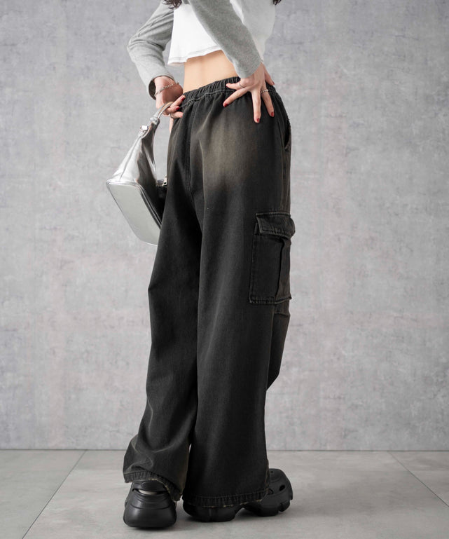 デニムパラシュートカーゴパンツ｜WEGO（ウィゴー） – WEGO