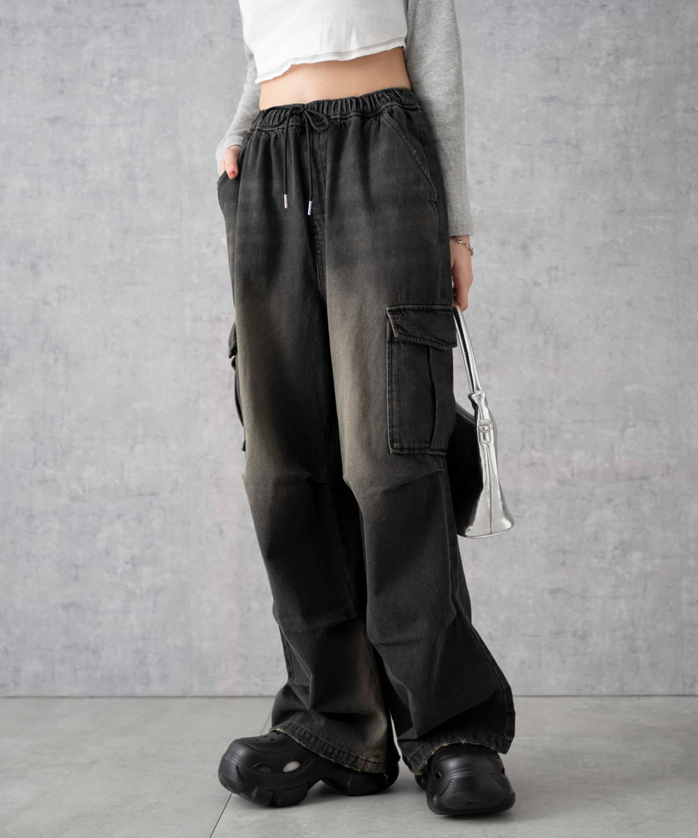 スミクロ(ブラックオーバーダイ)　モデル:161cm M着用