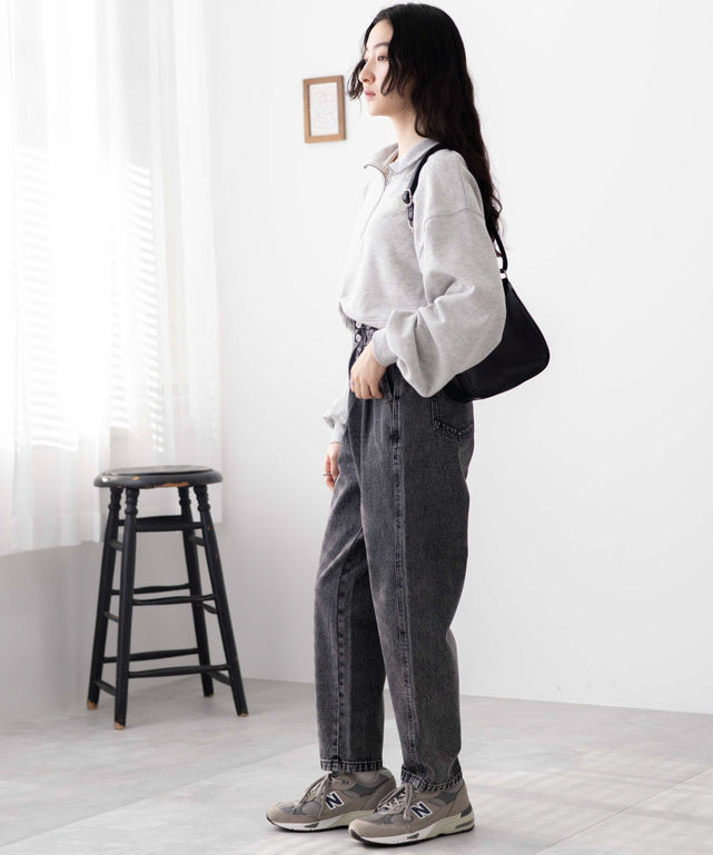 ブラックその他　モデル:163cm M着用