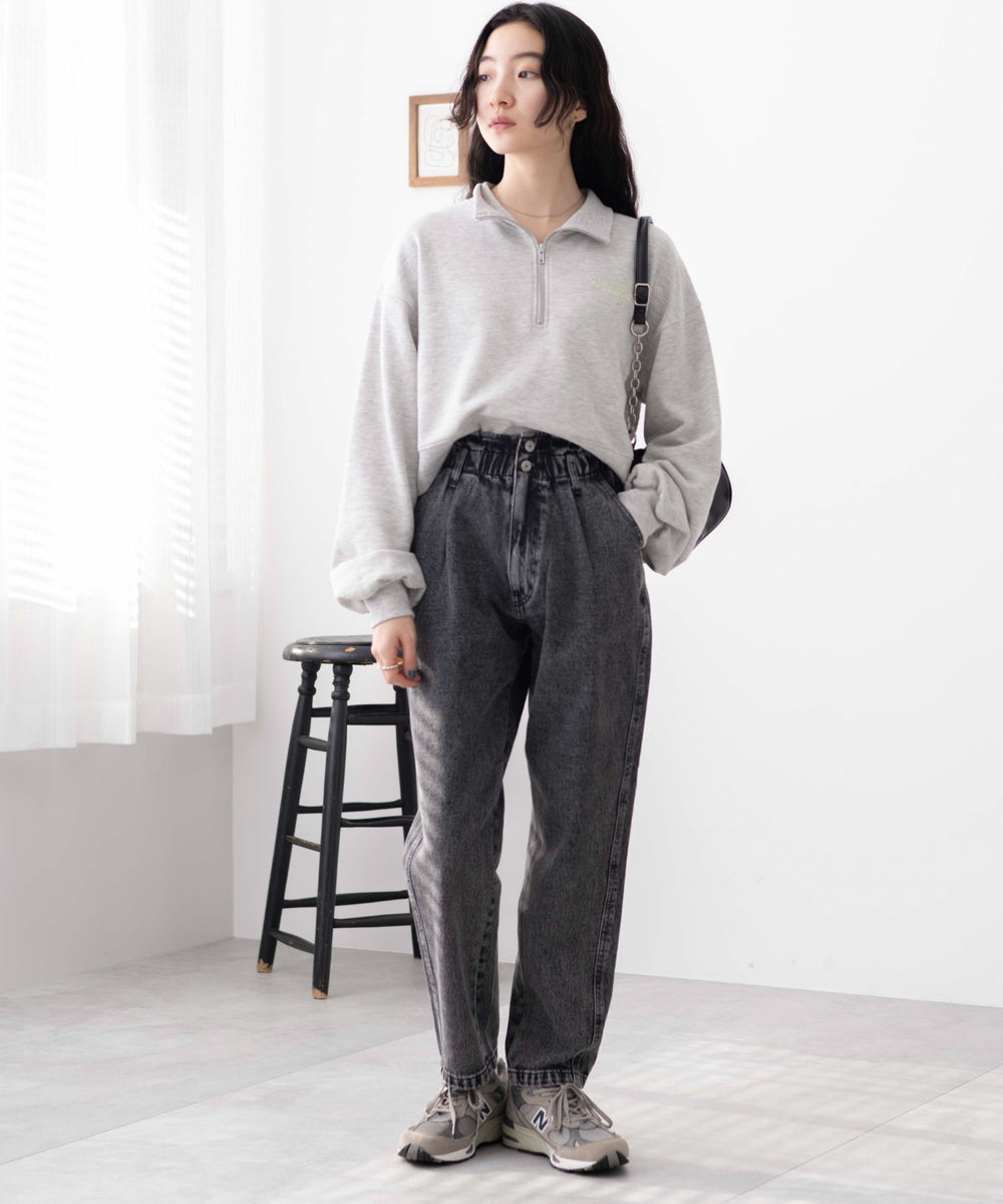 ブラックその他　モデル:163cm M着用