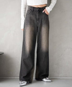 ブラック(ブラックオーバーダイ)　モデル:161cm M着用