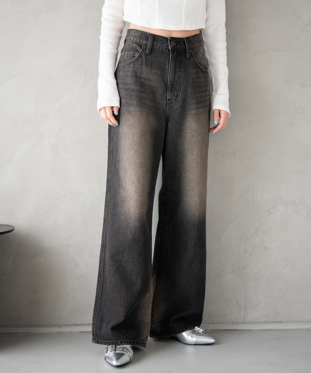 ブラック(ブラックオーバーダイ)　モデル:161cm M着用