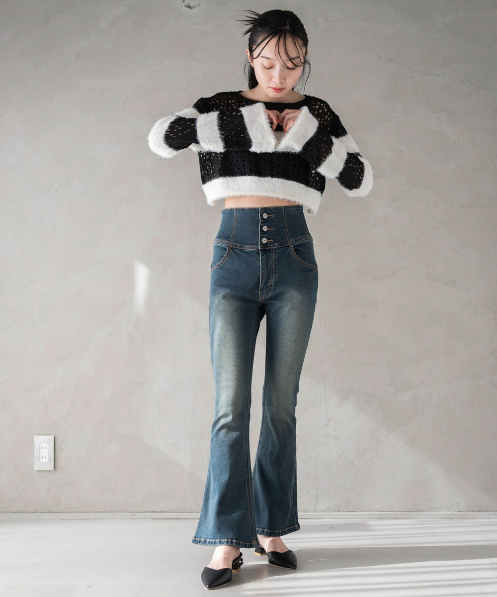 デニム　モデル:161cm M着用