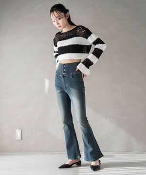 デニム　モデル:161cm M着用