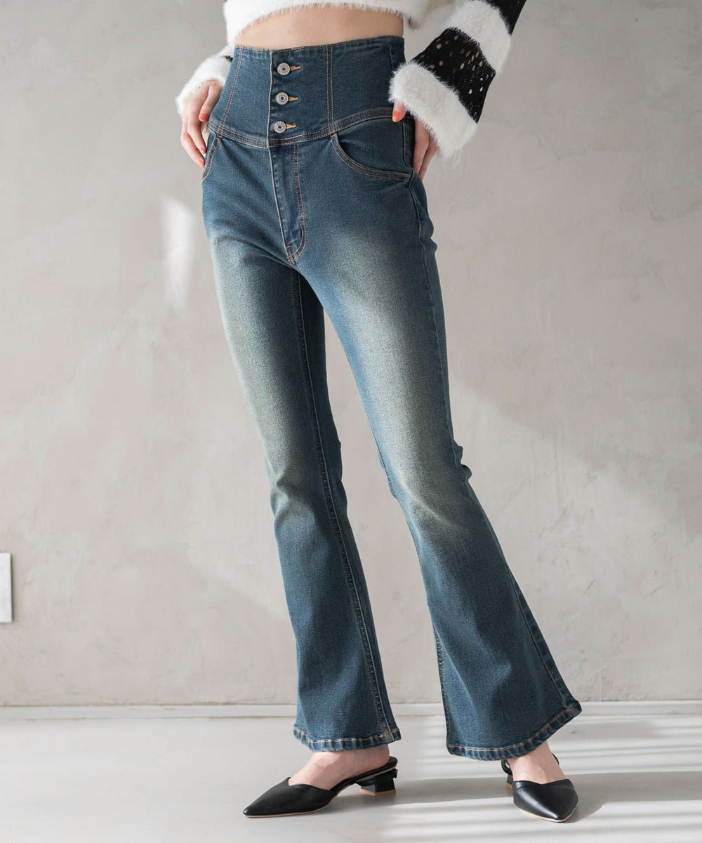 デニム　モデル:161cm M着用