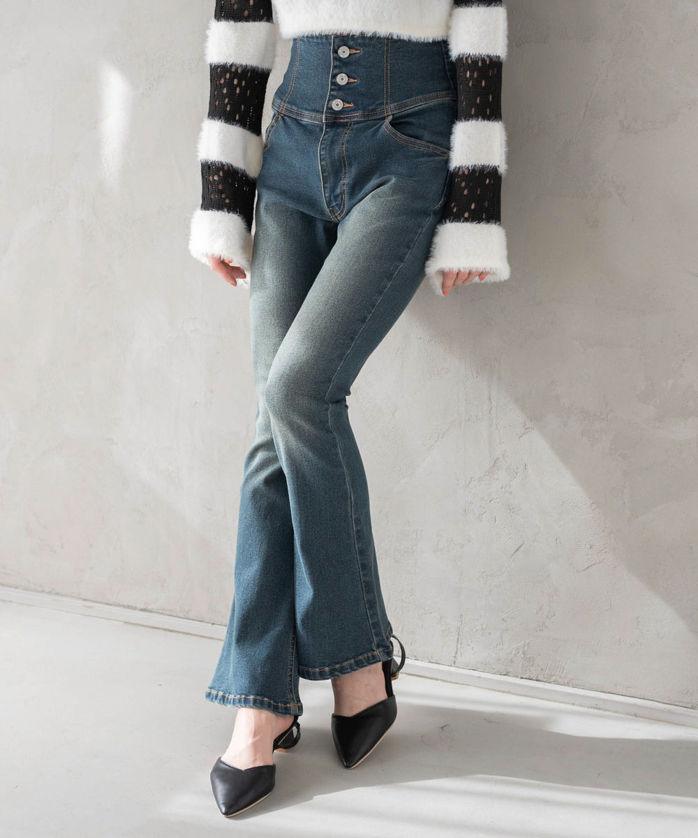 デニム　モデル:161cm M着用