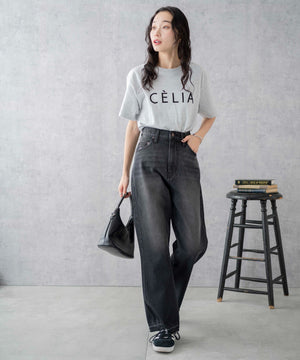 ブラック中濃色　モデル:161cm M着用