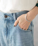 デニム淡色　モデル:161cm M着用