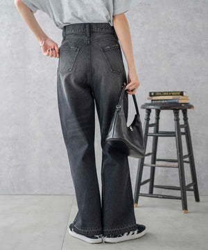 ブラック中濃色　モデル:161cm M着用