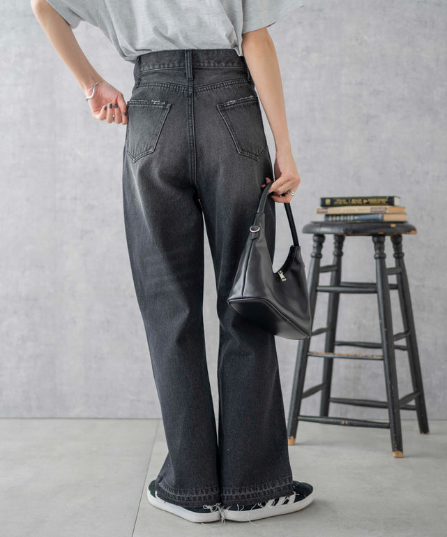 ブラック中濃色　モデル:161cm M着用