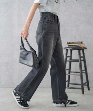 ブラック中濃色　モデル:161cm M着用