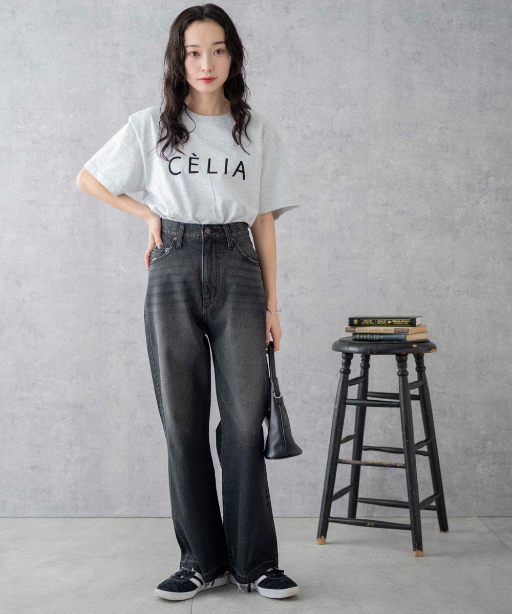 ブラック中濃色　モデル:161cm M着用