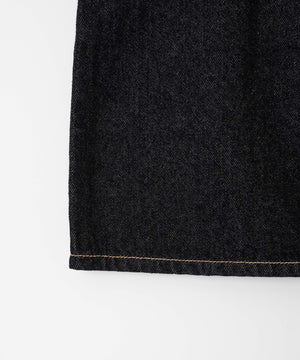 台形デニムミニスカート