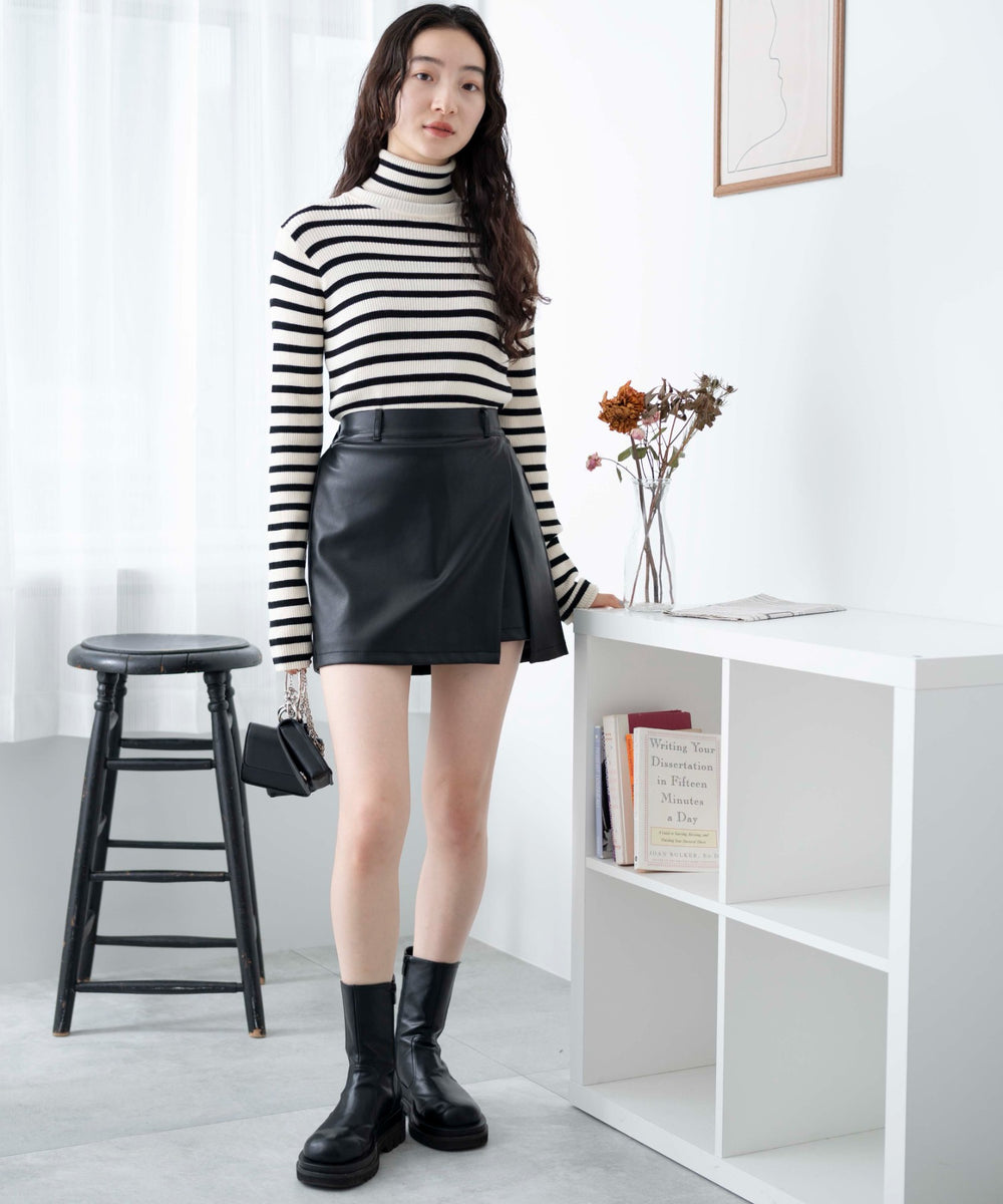 ブラックその他　モデル:163cm F着用