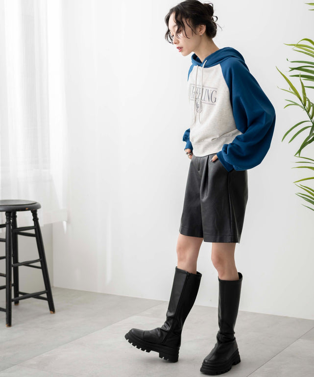 ブルー　モデル:161cm F着用