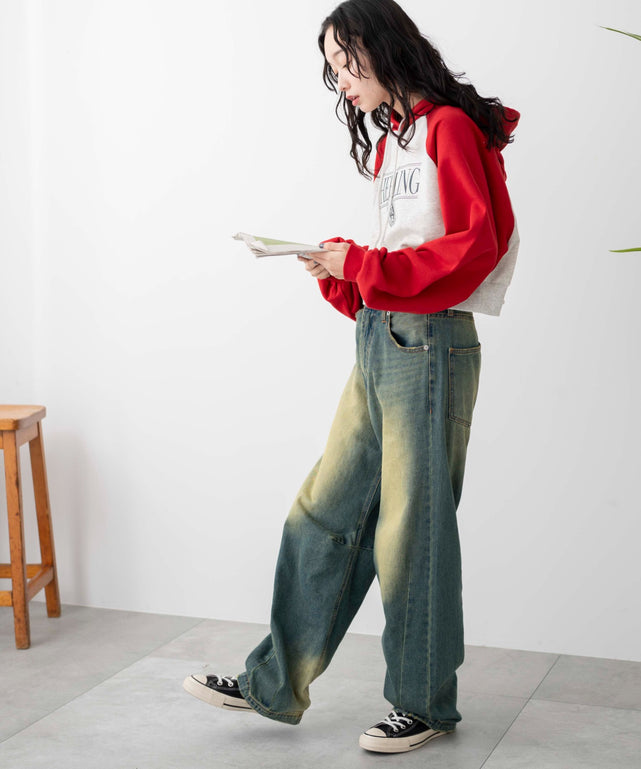 レッド 　モデル:161cm F着用