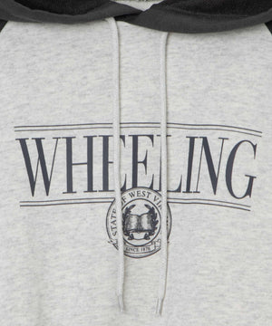 ラグランショートパーカー