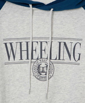 ラグランショートパーカー