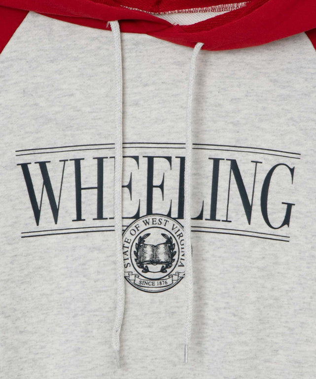 ラグランショートパーカー