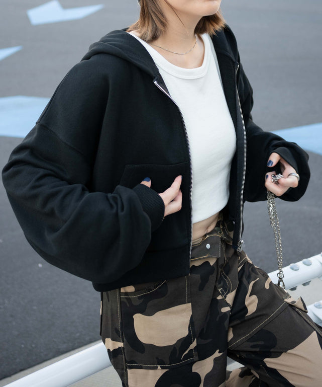 ブラック　モデル:155cm F着用