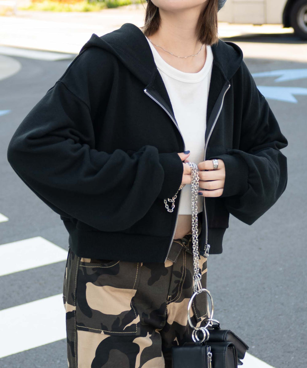 ブラック　モデル:155cm F着用