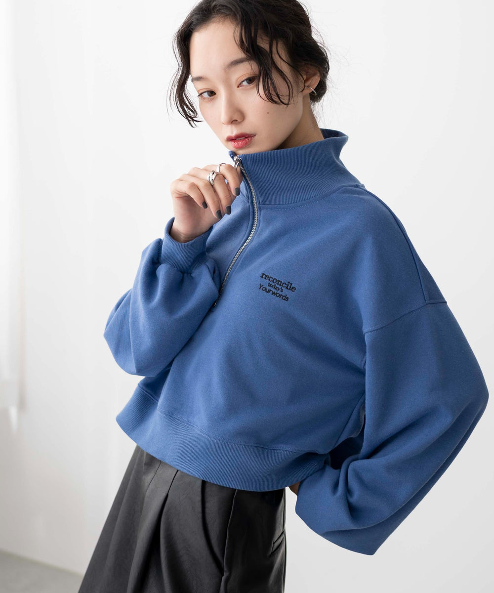 ブルー　モデル:161cm F着用