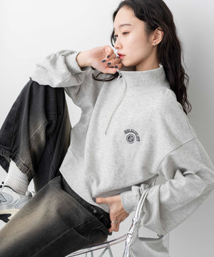 杢グレー　モデル:161cm F着用