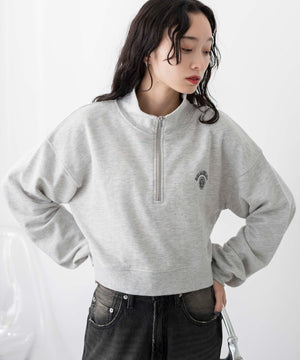 杢グレー　モデル:161cm F着用