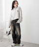 杢グレー　モデル:161cm F着用