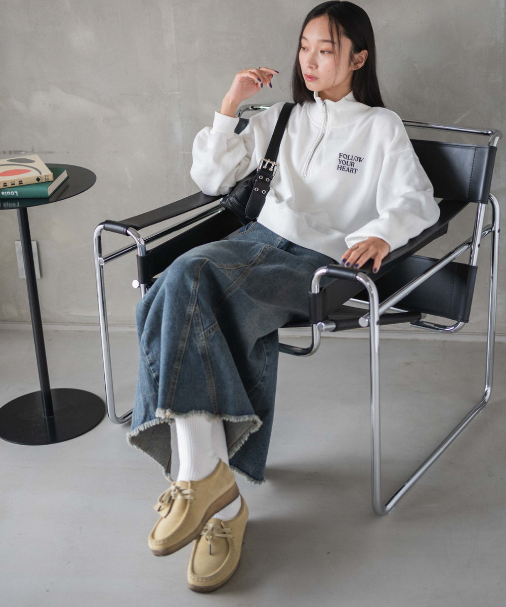 ホワイトソノタ　モデル:161cm F着用