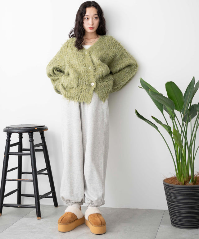 杢グレー　モデル:161cm M着用