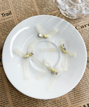 オーガンジーアイボリー（ホワイトアイボリー）