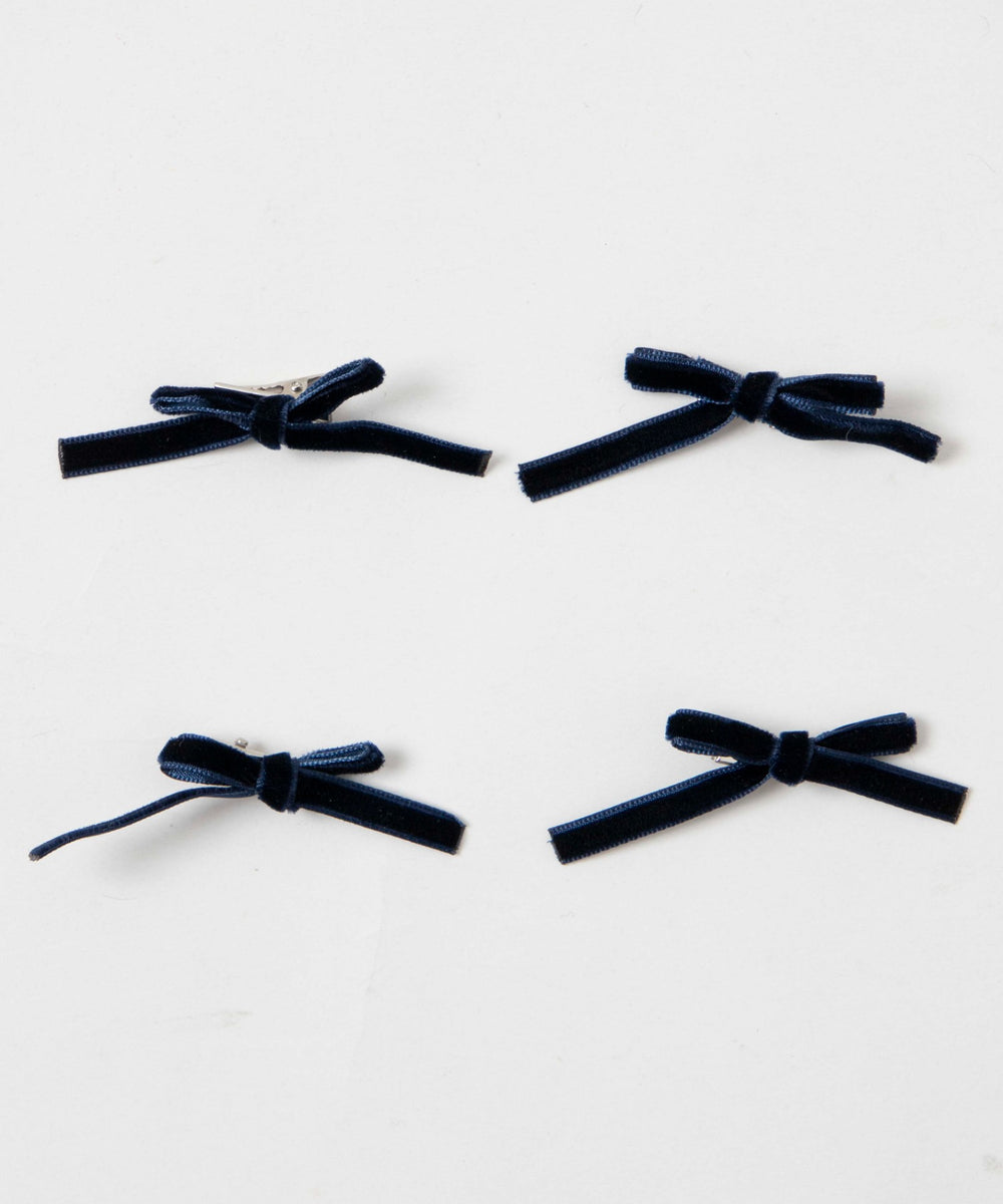 ベロアネイビー（柄3）