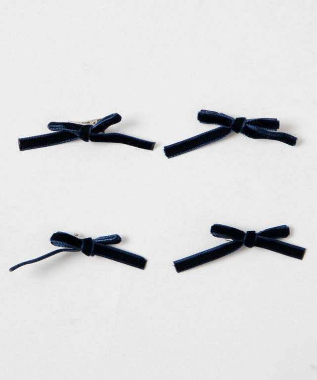 ベロアネイビー（柄3）