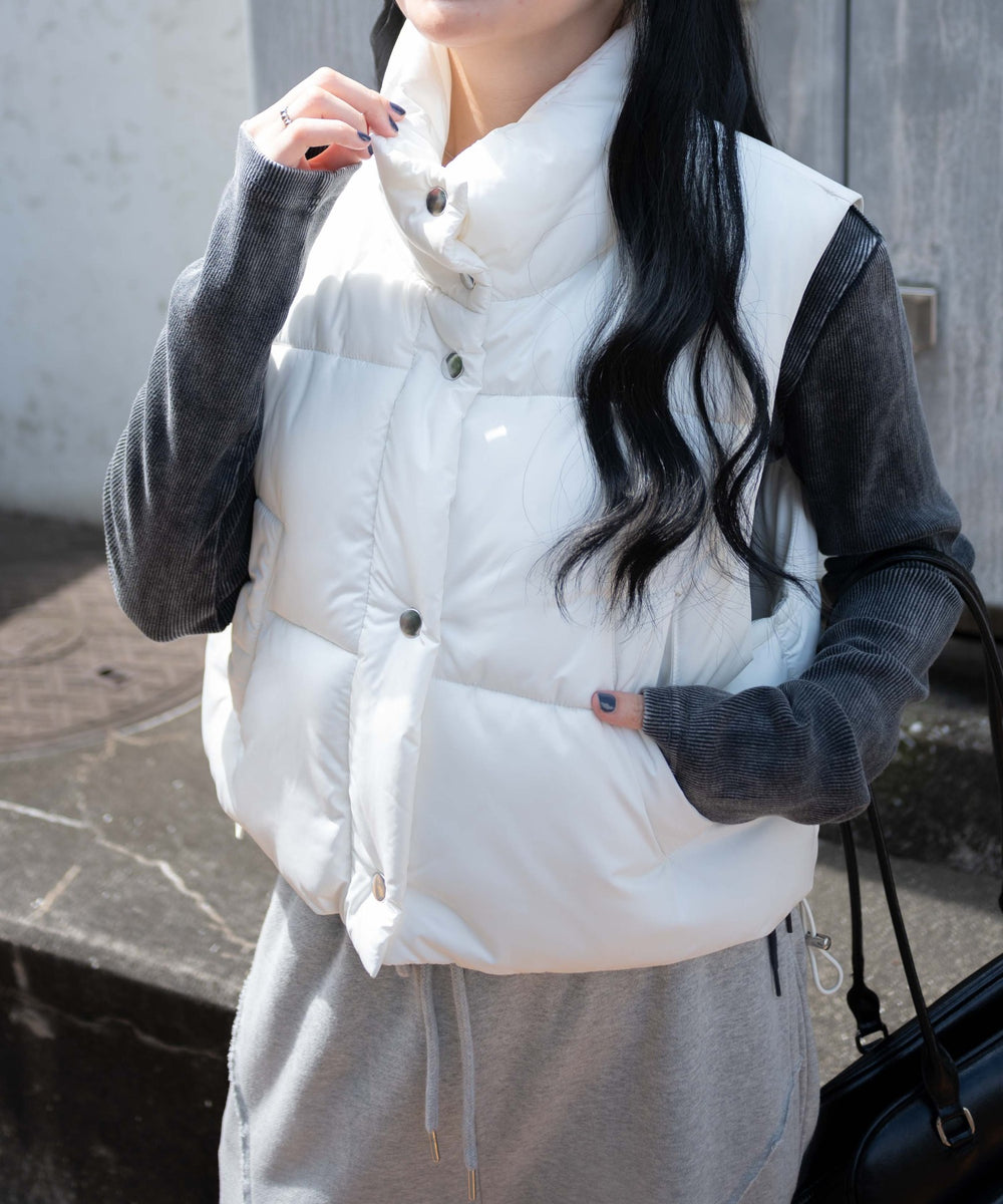 ホワイト 　モデル:155cm F着用