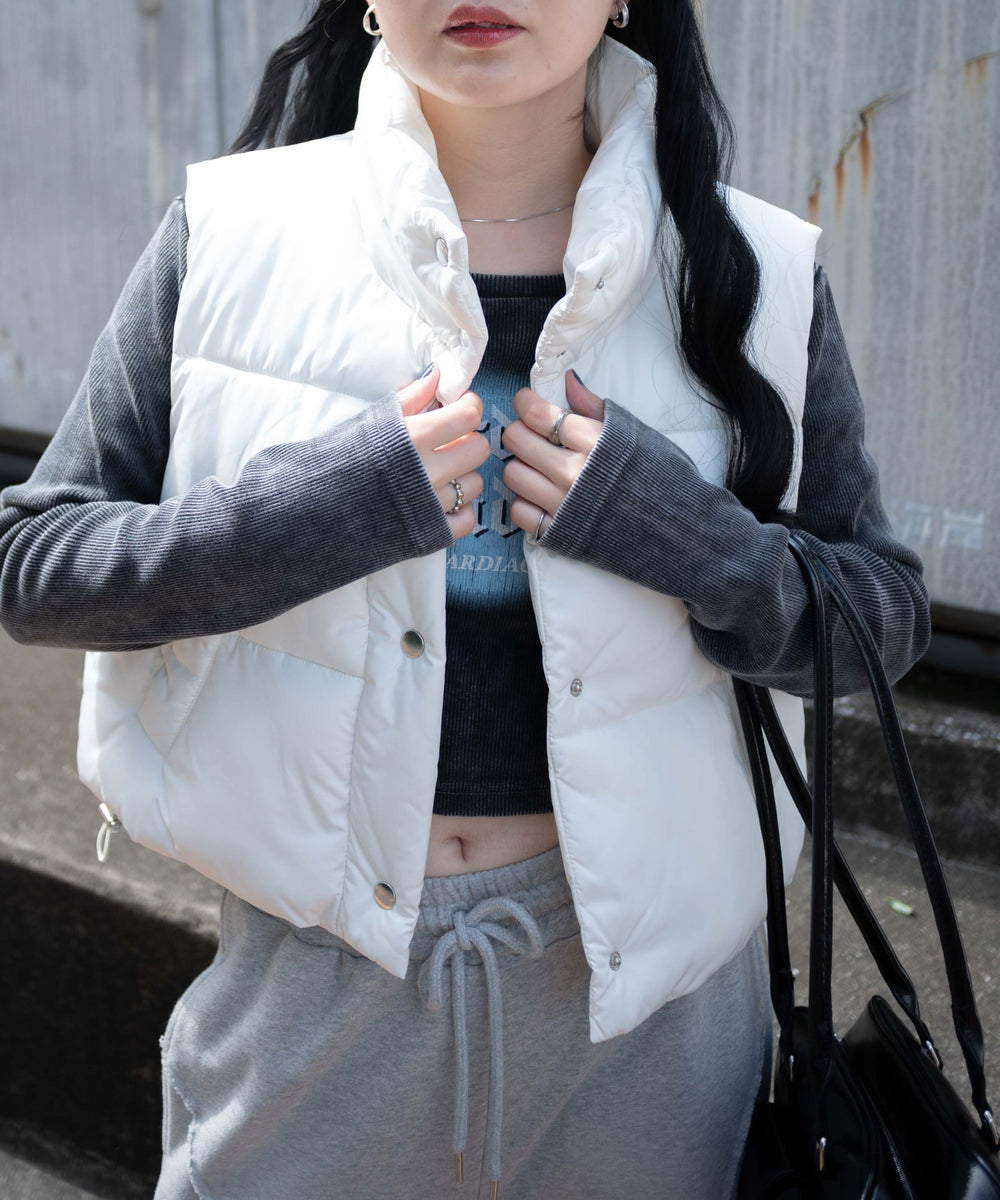 ホワイト 　モデル:155cm F着用