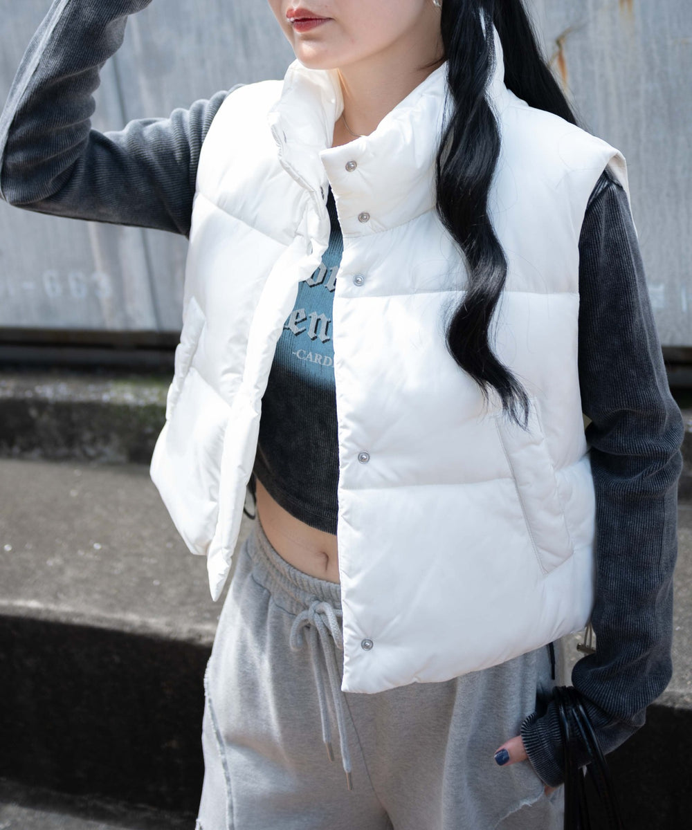 ホワイト 　モデル:155cm F着用