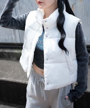 ホワイト 　モデル:155cm F着用