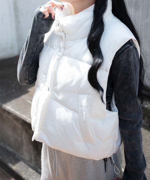 ホワイト 　モデル:155cm F着用