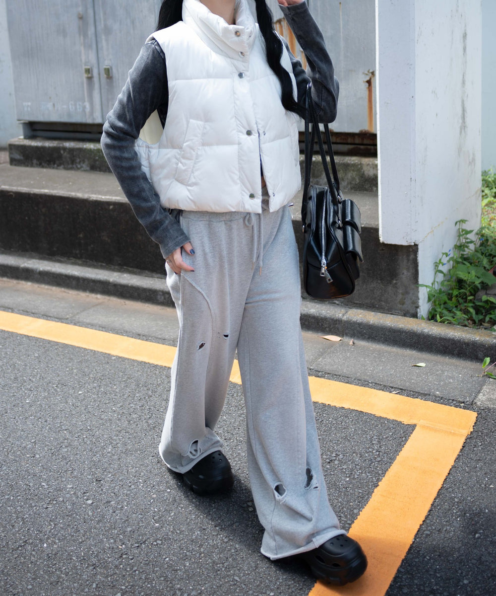 ホワイト 　モデル:155cm F着用